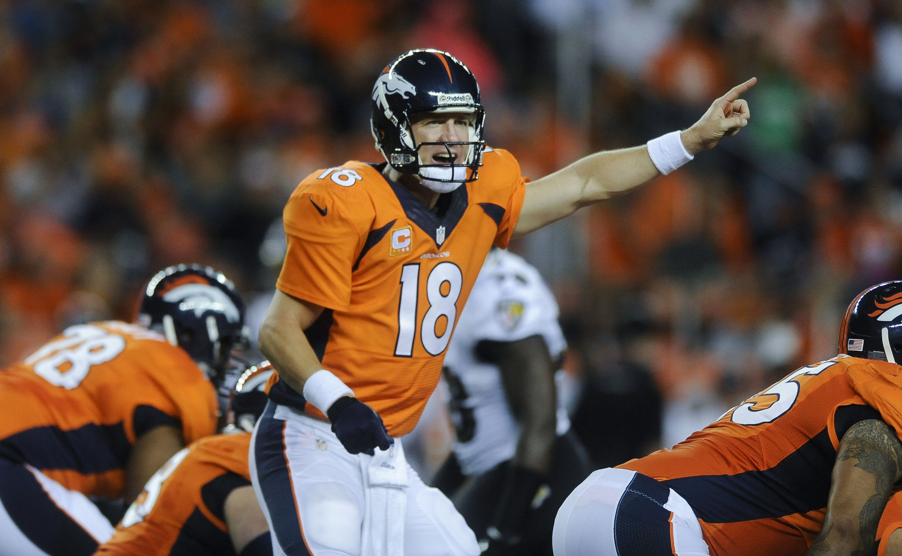 BRONCOS RAVENS